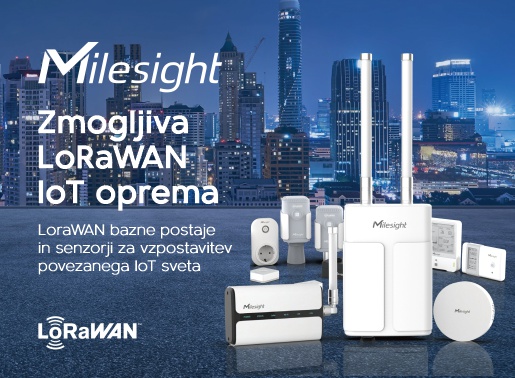 Milesight - zmogljiva LoRaWAN IoT oprema