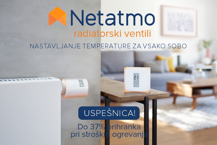 Netatmo by Starck | Termostat za pametne telefone | Design by Starck