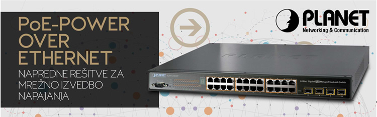PLANET Technology | PoE - Power over Ethernet - napredne ređitve za izvedbo mrežnega napajanja