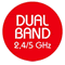 Dual-Band vzporedno povezovanje na 2,4 in 5GHz frekvenčnem pasu