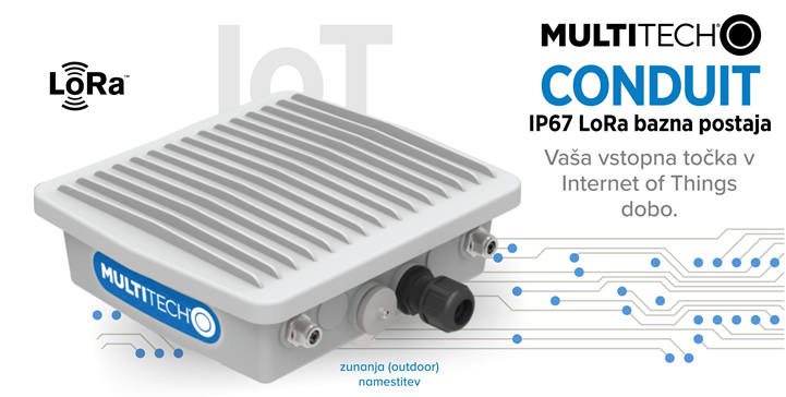 MultiTech | MultiConnect Conduit - IP67 LoRa bazna postaja