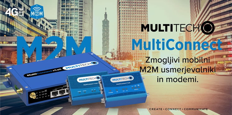 Multitech MultiConnect - zmogljivi mobilni M2M usmerjevalniki in modemi