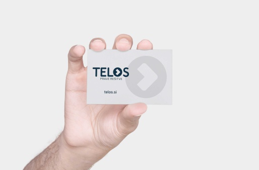 Nov logo in celostna grafična podoba (CGP) podjetja Telos d.o.o.
