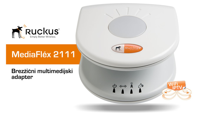 Ruckus Wireless |  MediaFlex 2111 - brezžični 802.11g adapter | WiFi IPTV