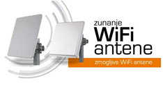 Zunanje WiFi antene