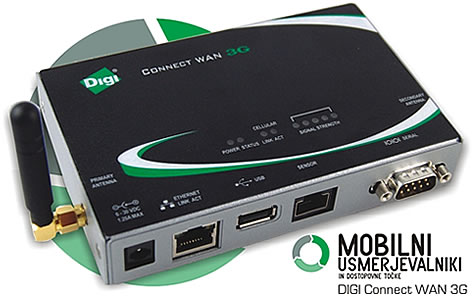 DIGI | DIGI Connect WAN 3G - mobilni HSDPA usmerjevalnik