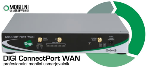 DIGI | ConnectPort WAN VPN | Mobilni 3G VPN usmerjevalnik