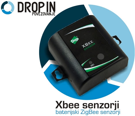 DIGI XBee senzorji - baterijski senzorji za ZigBee omre�ja 